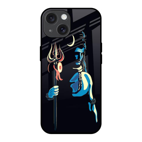 Mahakal iPhone 15 Glass Back Cover Online