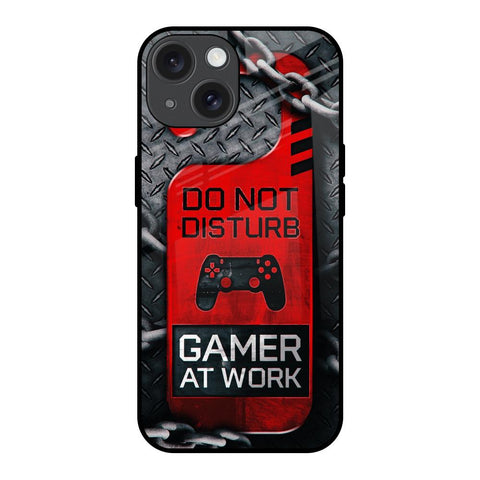 Do No Disturb iPhone 15 Glass Back Cover Online
