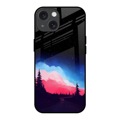 Drive In Dark iPhone 15 Glass Back Cover Online
