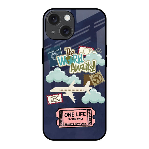 Tour The World iPhone 15 Glass Back Cover Online