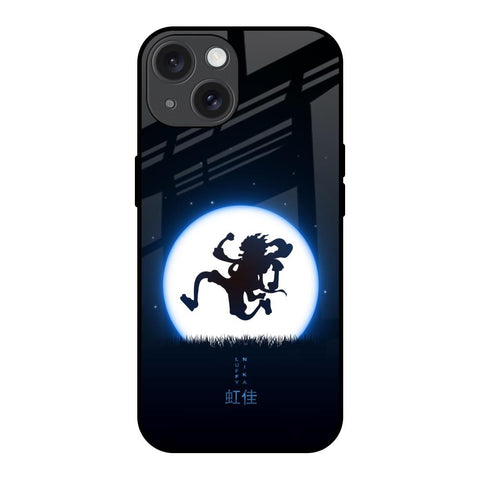 Luffy Nika iPhone 15 Glass Back Cover Online