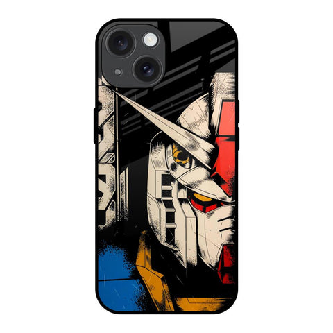 Transformer Art iPhone 15 Glass Back Cover Online