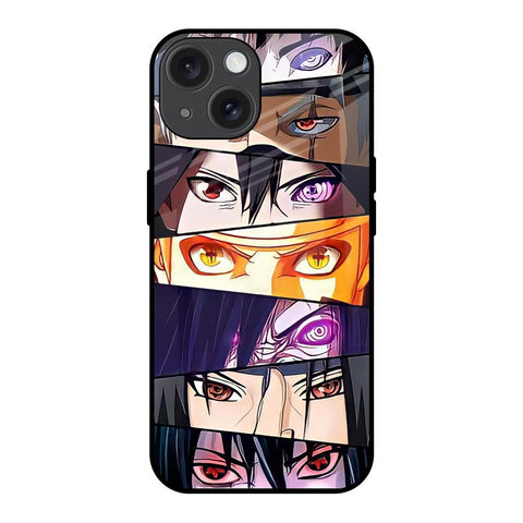 Anime Eyes iPhone 15 Glass Back Cover Online