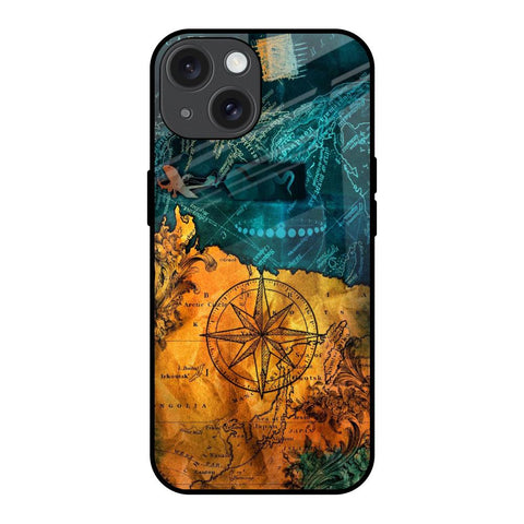 Architecture Map iPhone 15 Glass Back Cover Online