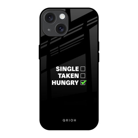 Hungry iPhone 15 Glass Back Cover Online
