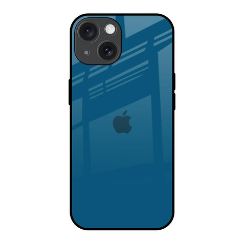 Cobalt Blue iPhone 15 Glass Back Cover Online