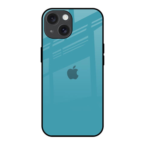 Oceanic Turquiose iPhone 15 Glass Back Cover Online