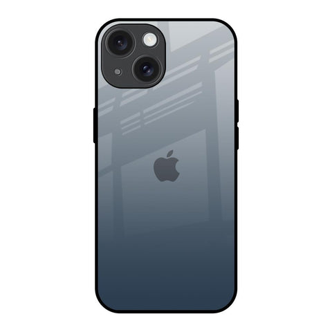 Smokey Grey Color iPhone 15 Glass Back Cover Online