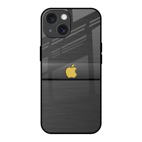 Grey Metallic Glass iPhone 15 Glass Back Cover Online