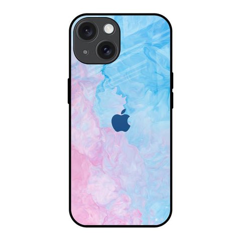 Mixed Watercolor iPhone 15 Glass Back Cover Online