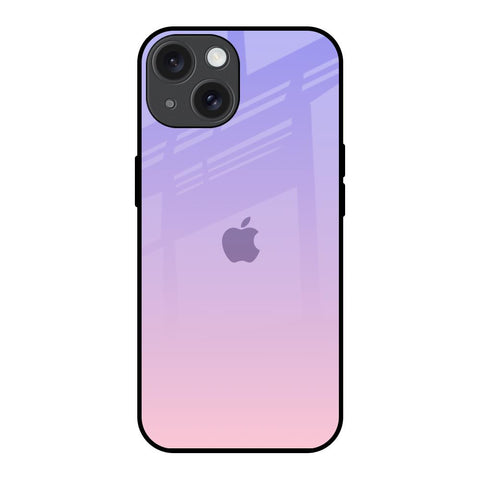 Lavender Gradient iPhone 15 Glass Back Cover Online
