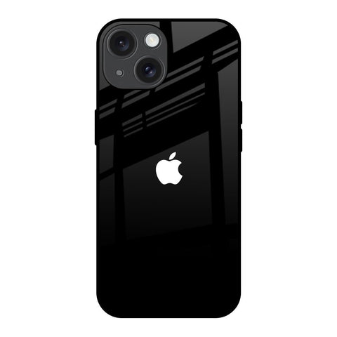 Jet Black iPhone 15 Glass Back Cover Online
