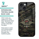 Army Warrior Glass Case for iPhone 15