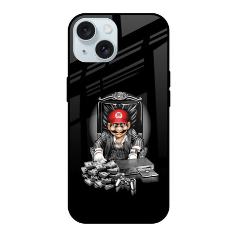Dark Secret iPhone 15 Glass Back Cover Online