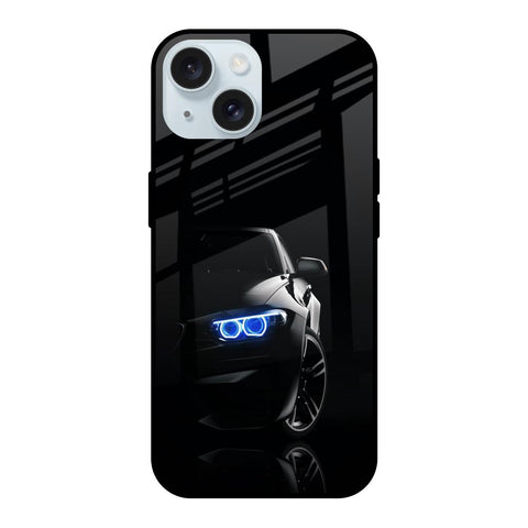Car In Dark iPhone 15 Glass Back Cover Online