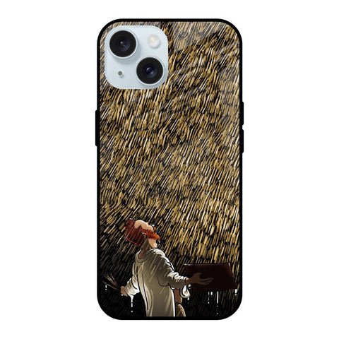 Rain Festival iPhone 15 Glass Back Cover Online
