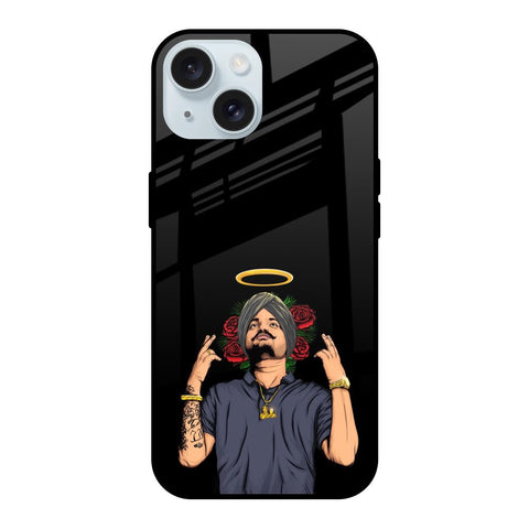 Punjabi Singer Poster iPhone 15 Glass Back Cover Online
