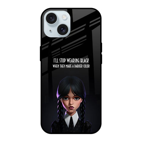 Aesthetic Digital Art iPhone 15 Glass Back Cover Online