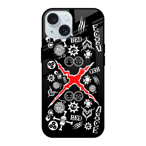 Red Zone iPhone 15 Glass Back Cover Online