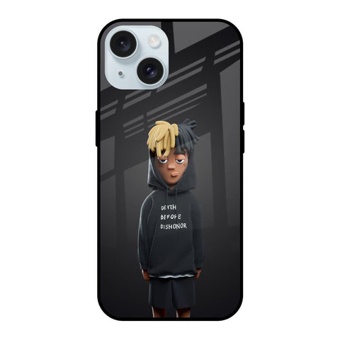 Dishonor iPhone 15 Glass Back Cover Online