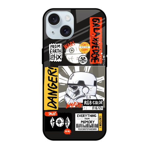 Galaxy Edge iPhone 15 Glass Back Cover Online