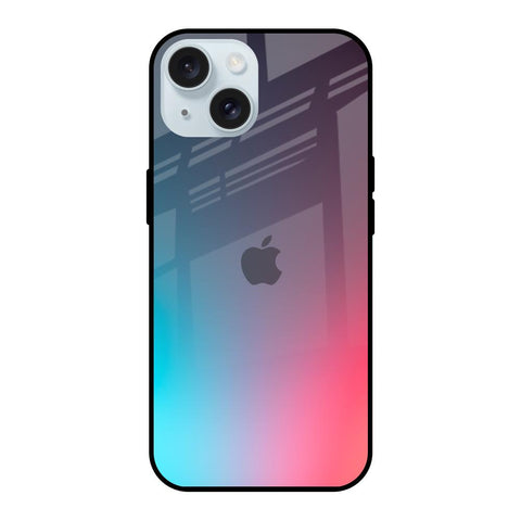 Rainbow Laser iPhone 15 Glass Back Cover Online