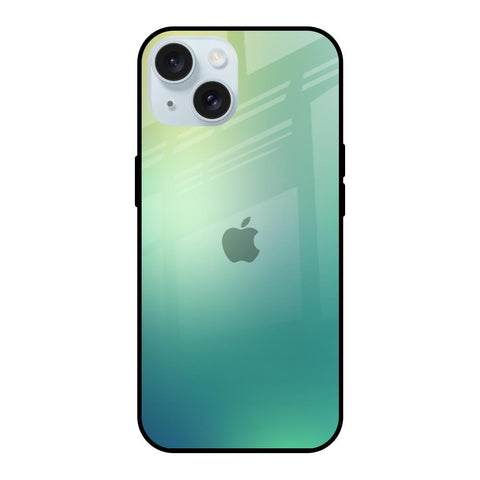 Dusty Green iPhone 15 Glass Back Cover Online