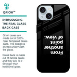 Motivation Glass Case for iPhone 15