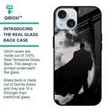 Dark Warrior Hero Glass Case for iPhone 15