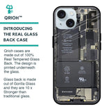 Skeleton Inside Glass Case for iPhone 15