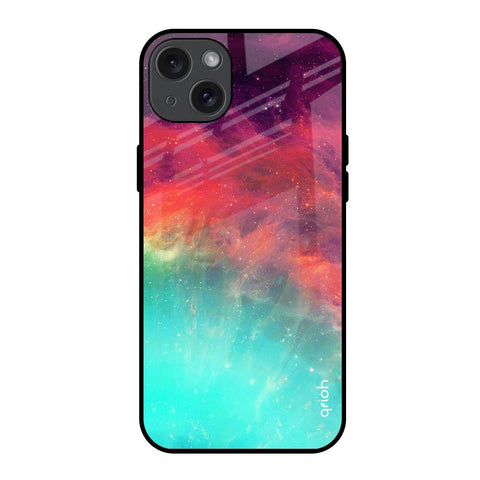 Colorful Aura iPhone 15 Plus Glass Back Cover Online
