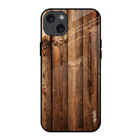 Timber Printed iPhone 15 Plus Glass Back Cover Online