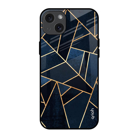 Abstract Tiles iPhone 15 Plus Glass Back Cover Online