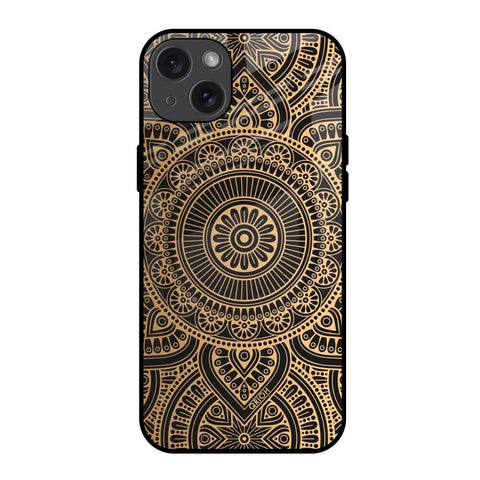 Luxury Mandala iPhone 15 Plus Glass Back Cover Online