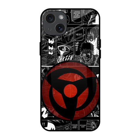 Sharingan iPhone 15 Plus Glass Back Cover Online