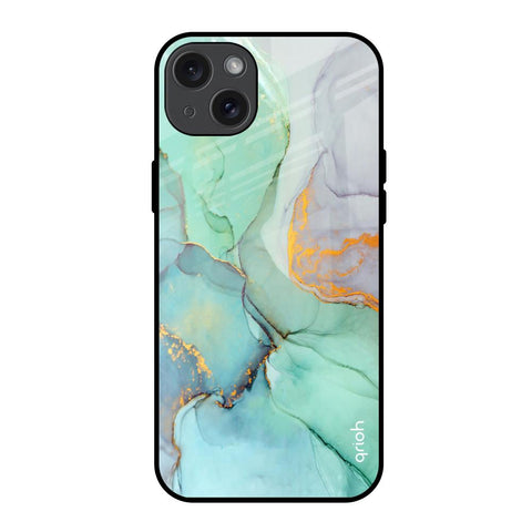 Green Marble iPhone 15 Plus Glass Back Cover Online