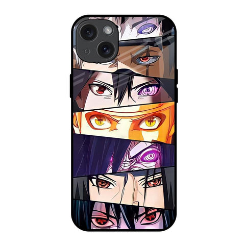 Anime Eyes iPhone 15 Plus Glass Back Cover Online