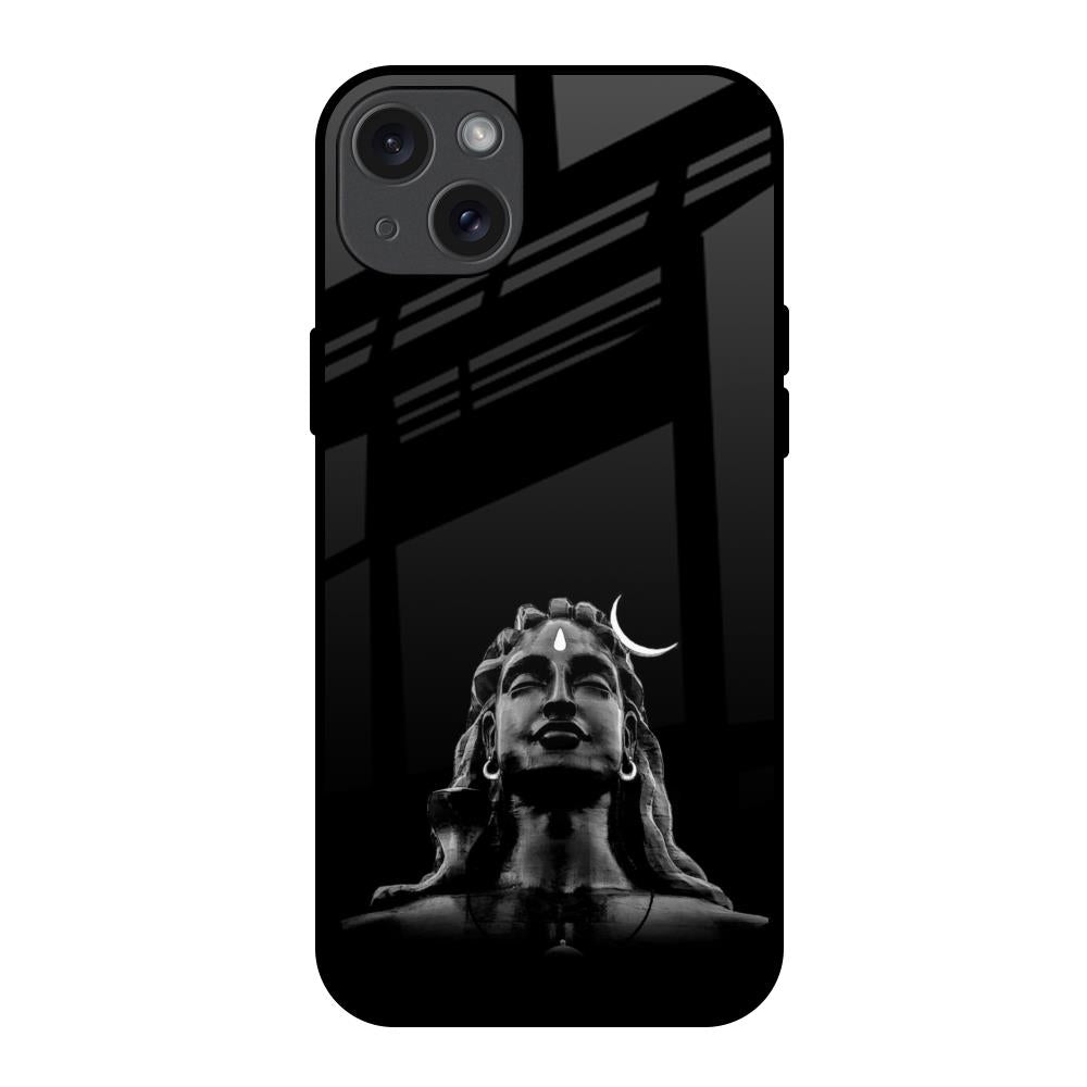 Adiyogi iPhone 15 Plus Glass Back Cover Online