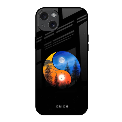 Yin Yang Balance iPhone 15 Plus Glass Back Cover Online