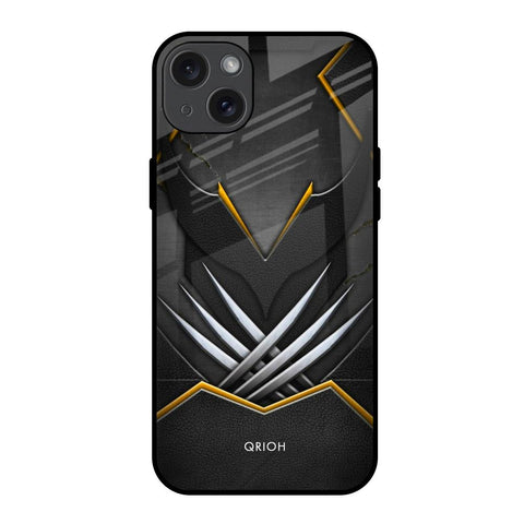 Black Warrior iPhone 15 Plus Glass Back Cover Online