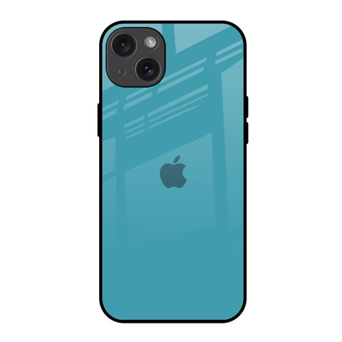 Oceanic Turquiose iPhone 15 Plus Glass Back Cover Online