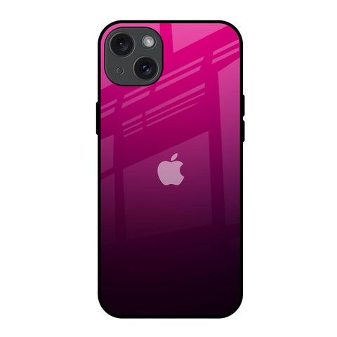 Purple Ombre Pattern iPhone 15 Plus Glass Back Cover Online
