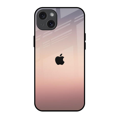 Golden Mauve iPhone 15 Plus Glass Back Cover Online