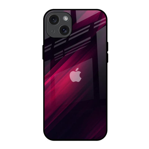 Razor Black iPhone 15 Plus Glass Back Cover Online