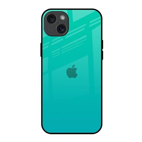 Cuba Blue iPhone 15 Plus Glass Back Cover Online