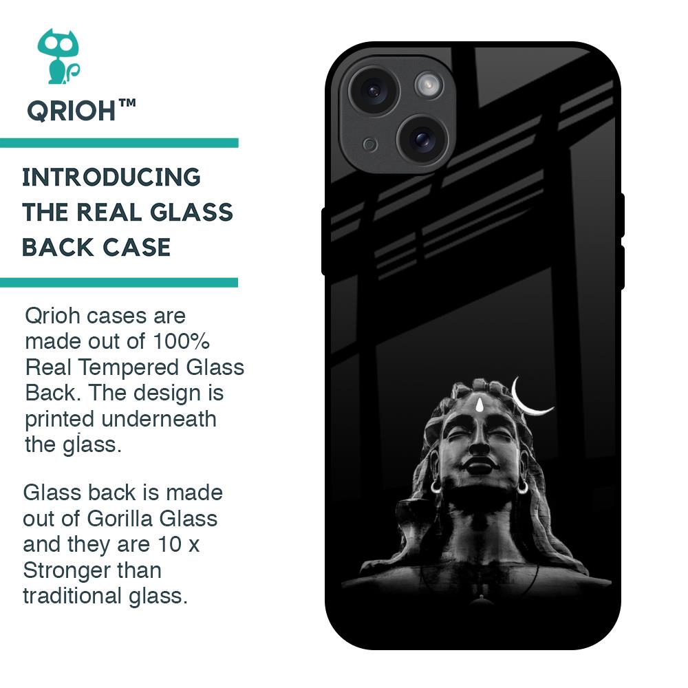 Adiyogi Glass Case for iPhone 15 Plus