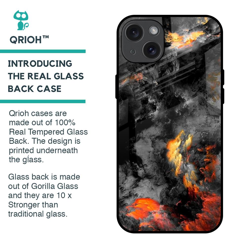 Lava Explode Glass Case for iPhone 15 Plus