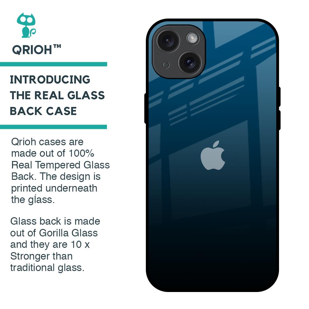 Sailor Blue Glass Case For iPhone 15 Plus