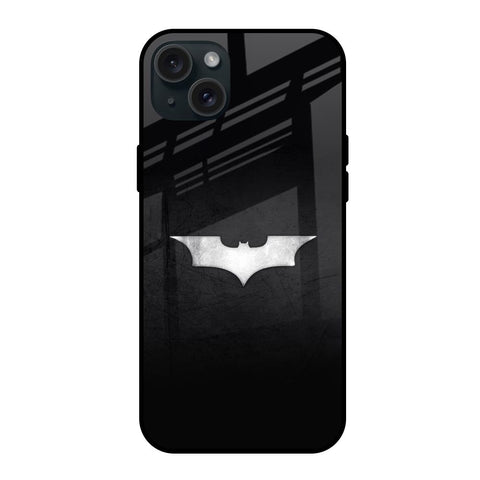 Super Hero Logo iPhone 15 Plus Glass Back Cover Online