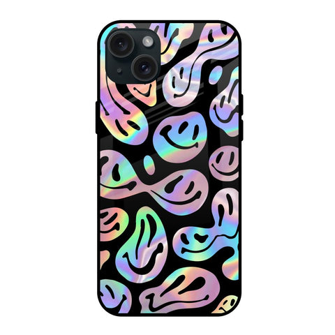 Acid Smile iPhone 15 Plus Glass Back Cover Online